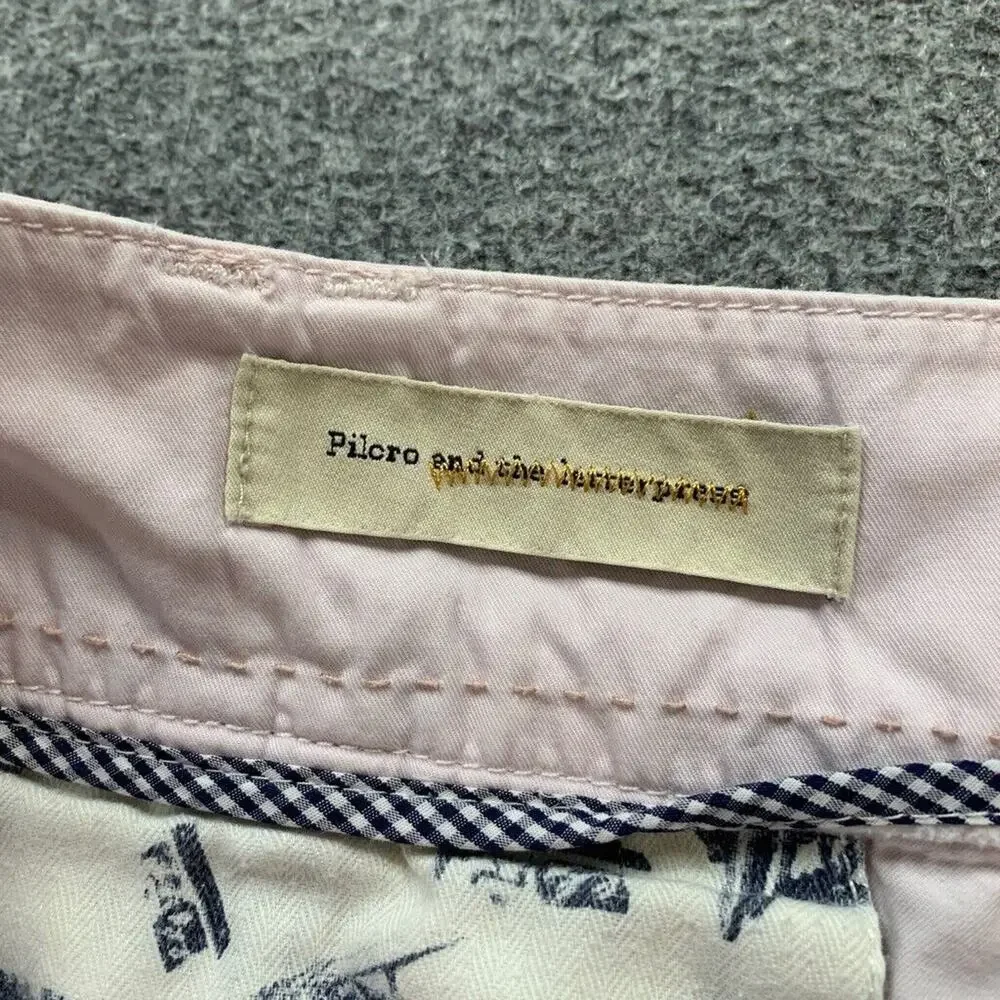 Pilcro Shorts Womens 27 Light Pink‎ Cotton Cargo Patch Pockets Anthropologie